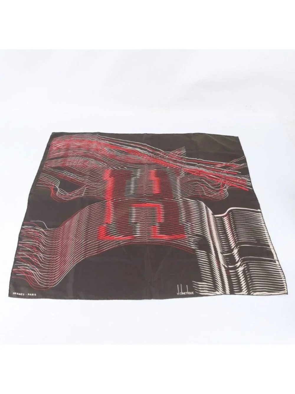 Hermes Carre 90 Cinetique Cinetic Silk 100% Scarf